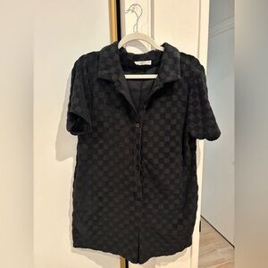 Terry cloth jumpsuit